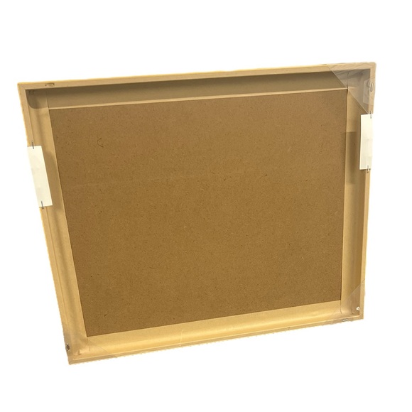 NWT LOIS OWEN Designer Art Print under glass with gold metallic frame 16x20 - Picture 5 of 9